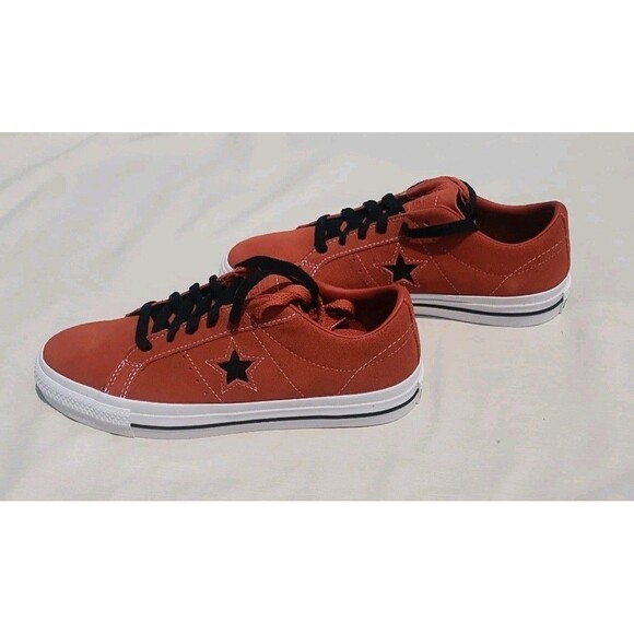 Converse One Star Pro Ox Suede Terracotta Unisex Adults Sz M 6 / W 7.5  NEW - Picture 5 of 6